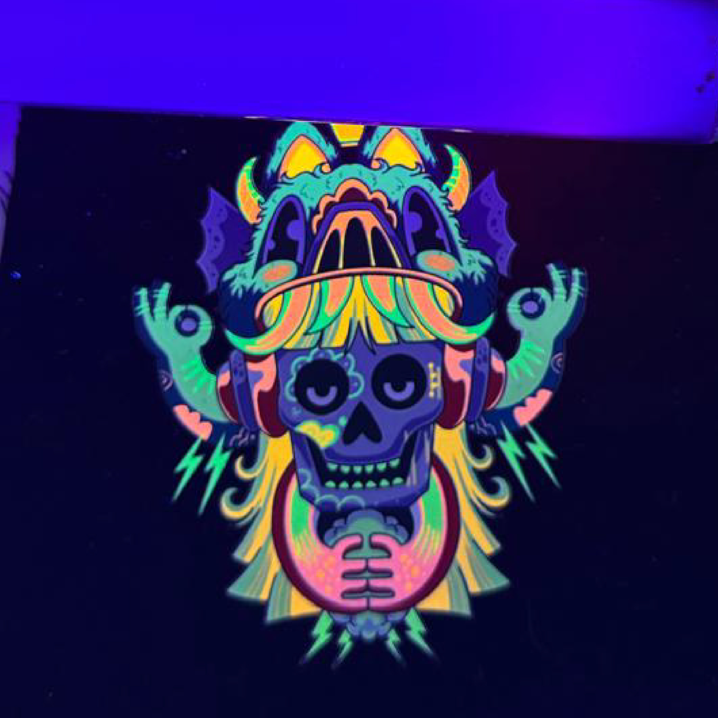 Impresión DTF textil fluo