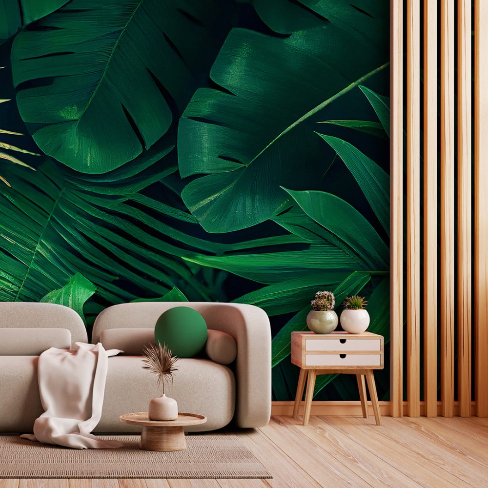 mural / folhas / 53