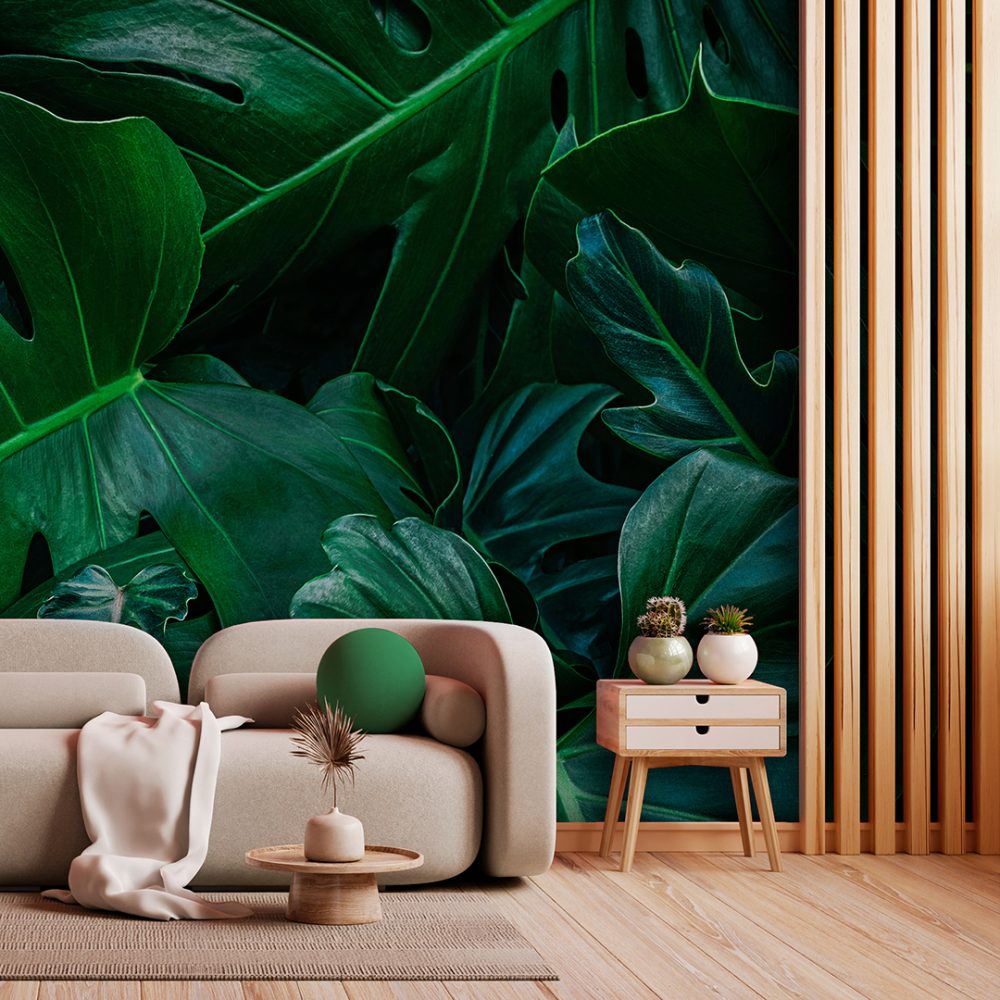 mural / folhas / 54