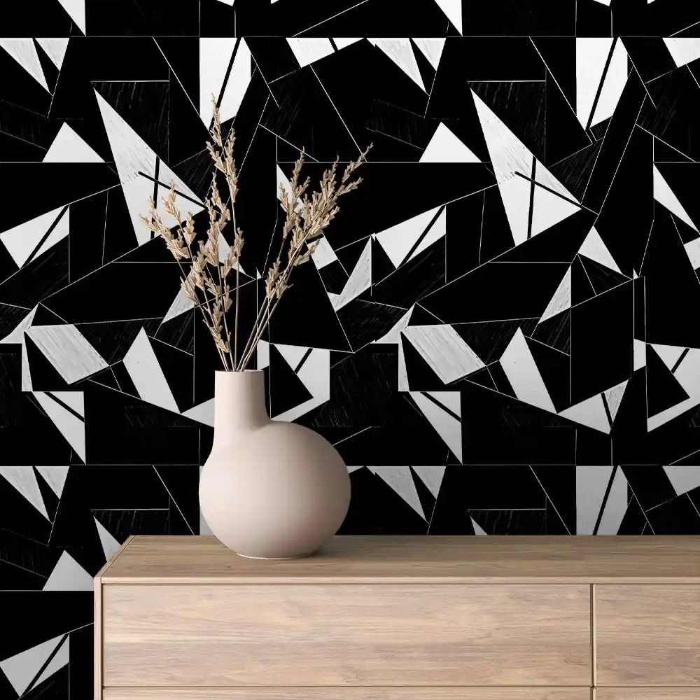 mural / 11 / GEOMETRIC BLACK