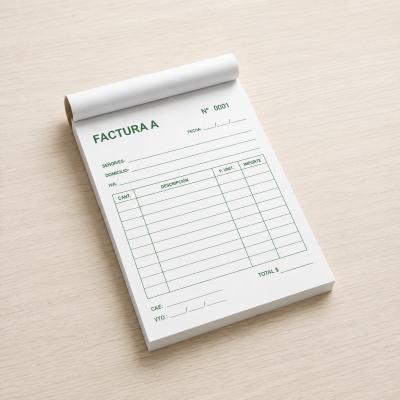 Talonarios papel químico