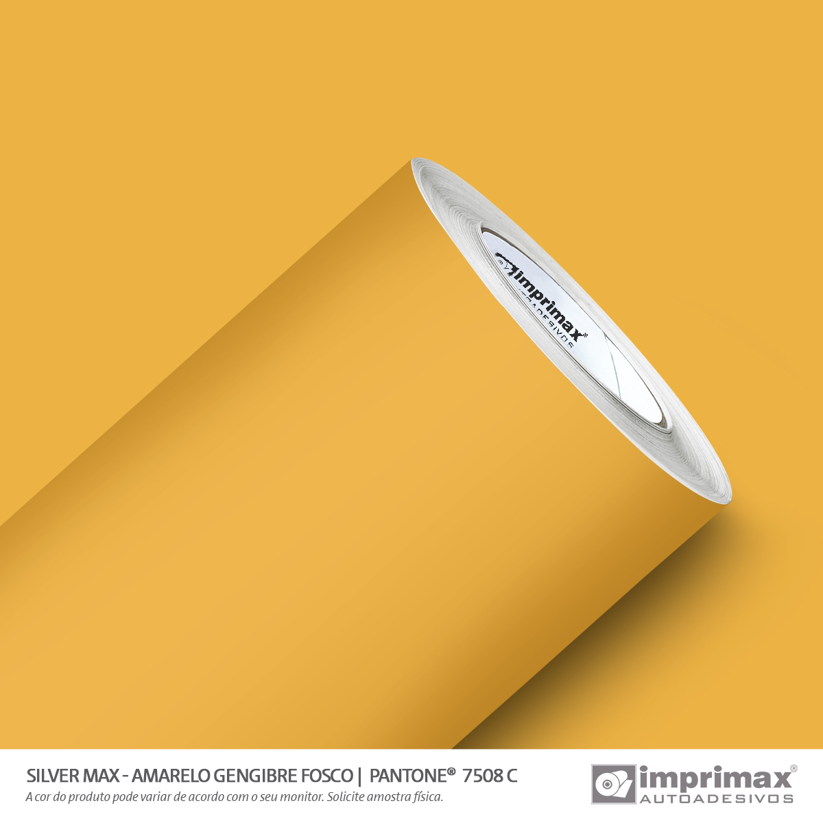 Amarelo gengibre fosco 122cm